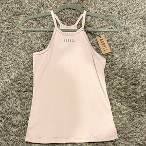 NOBULL Women's Light Pink Tank Top